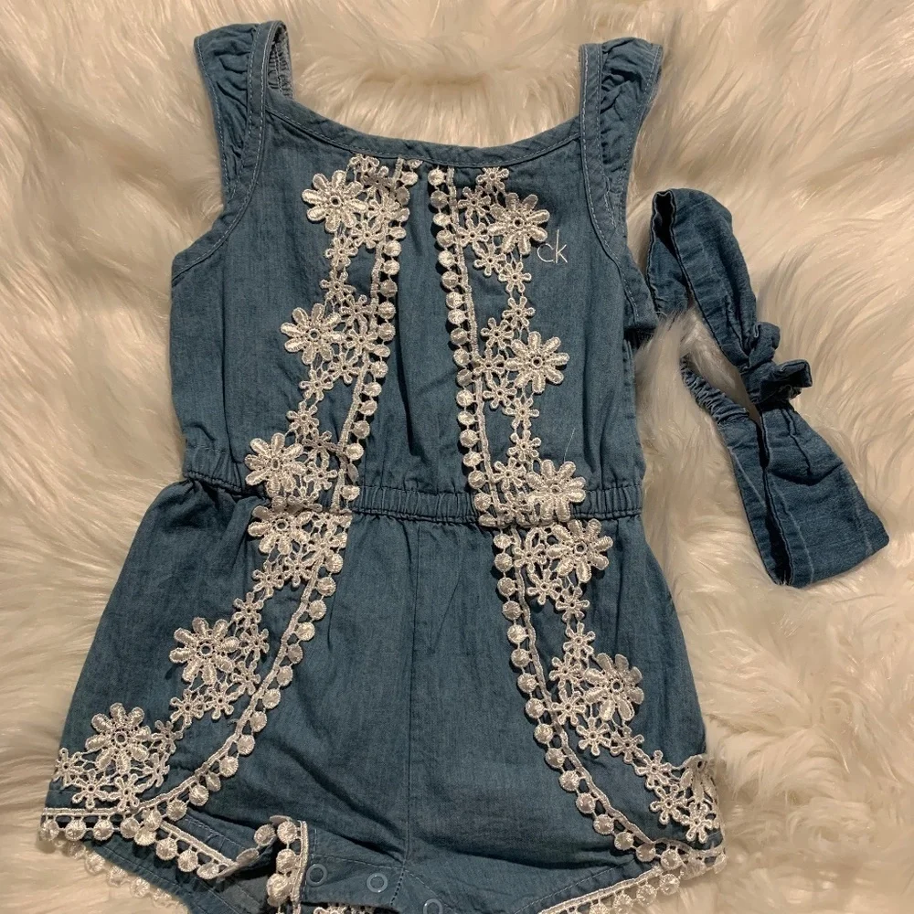 Calvin Klein Jeans - Romper (Size 18m) NWT